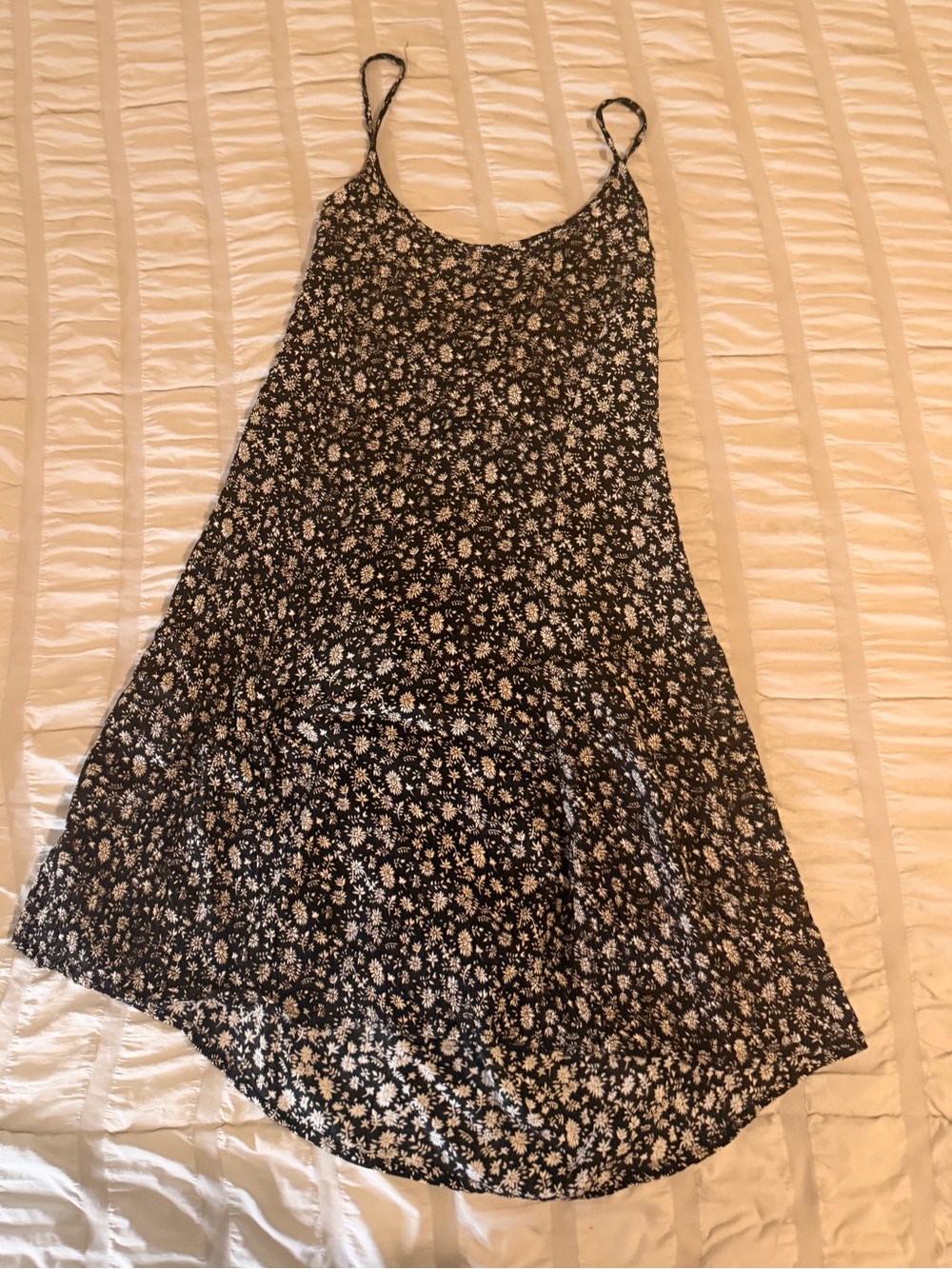 VINTAGE 90s/Y2K Spoon Jeans Open Adjustable Low Back Mini Dress